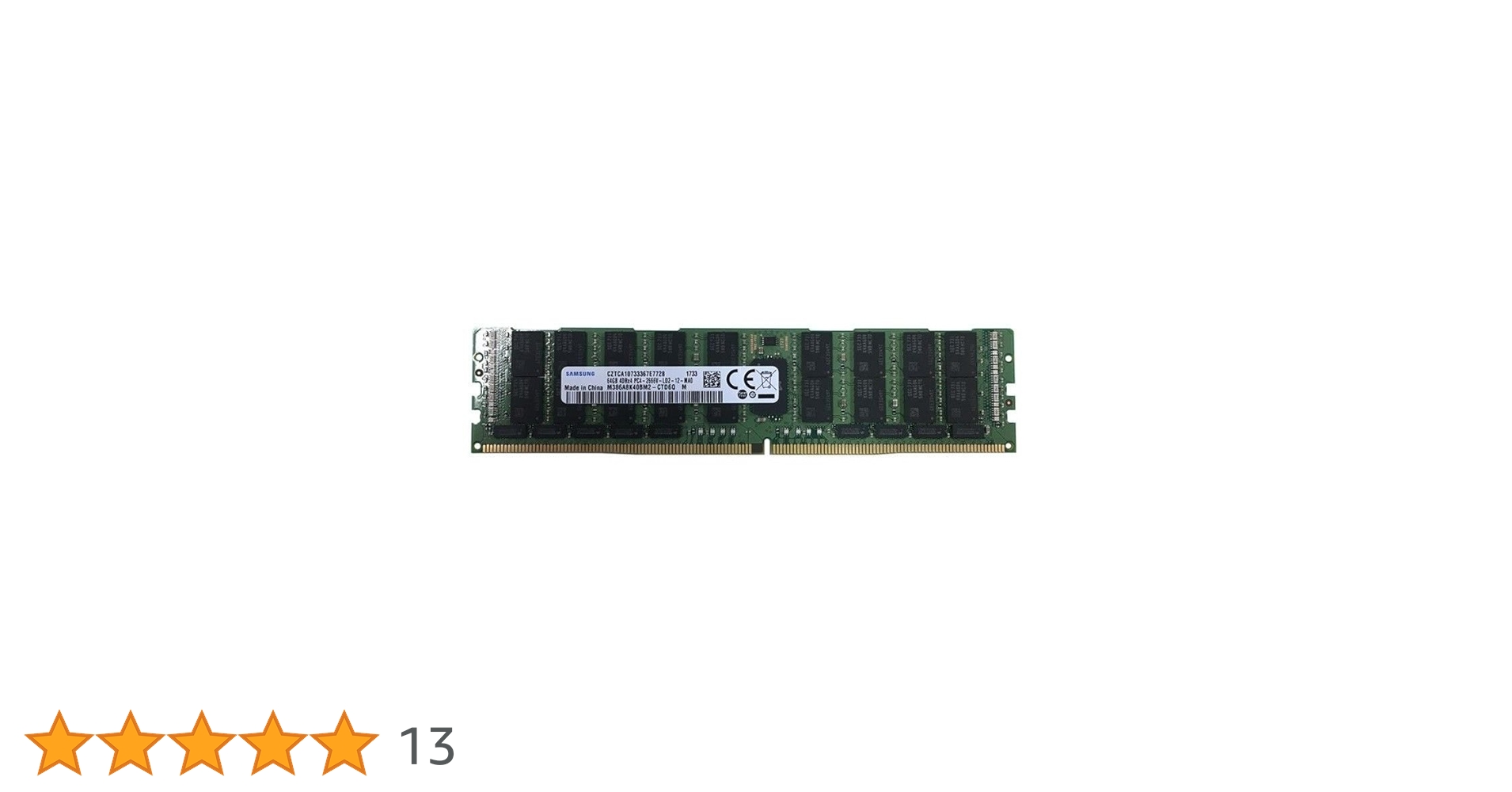 ③ SAMSUNG 32GB x 2枚 64GB Registeredメモリ Samsung Memory Bundle with 256GB (8 x 32GB) DDR4 PC4-21300